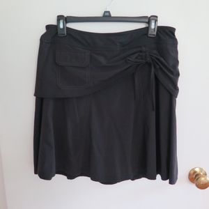 Athleta Wherever Skort / Skirt Size 10 Black